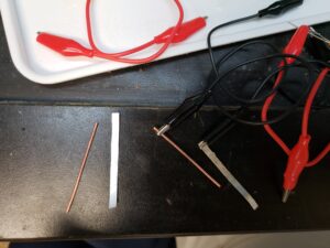 Copper and Magnesium Electrodes